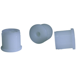 INS RND 1 (16-18) THR 1/4(20) WHITE  - ADAPTERS