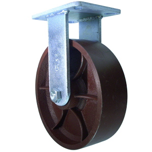 RIG 10x3 FLAT DUCT PLT TAPBRG  - CASTERS